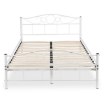 Mebel Elite Металеве ліжко Griffin 140x200, біле, ME.GRIFFIN/140/B/LOZ - Home Club, зображення 3
