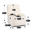 Mebel Elite Раскладной кресло Kobe, бежевый, ткань «букле», ME.KOBE/BZ/TB/FW - Home Club, изображение 10