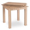Mebel Elite Стіл Ben, розкладний, 80–200 см, дуб Artisan, W.BEN/DA/S - Home Club, зображення 3