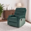 Mebel Elite Раскладной кресло Kobe, зелёный велюр, ME.KOBE/Z/V/FW - Home Club, изображение 2