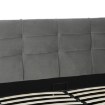 Mebel Elite Ліжко 120x200 Tinga, велюрове, темно-сіре, ME.TINGA/120/CP/V/LOZZPOJ - Home Club, зображення 7