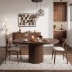 Mebel Elite Стол Aurelio, раскладной, 120–160 см, орех, ME.AURELIO/O/S - Home Club, изображение 3