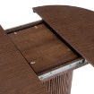 Mebel Elite Стол Aurelio, раскладной, 120–160 см, орех, ME.AURELIO/O/S - Home Club, изображение 7
