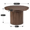 Mebel Elite Стол Aurelio, раскладной, 120–160 см, орех, ME.AURELIO/O/S - Home Club, изображение 9