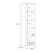 Forte Стелаж, PNTR812-Q214 - Home Club, Зображення 5