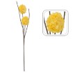 Garden Line Декоративный цветок — 78 см, желтый, TER2917 - Home Club, изображение 2