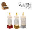 Chomik Свеча Led 13,5 см, разноцветная, LED3911 - Home Club