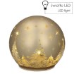 Chomik Стеклянная Пушка - Золотая Для Елки Led 12 x 11 См, BOZ1846 - Home Club, изображение 3