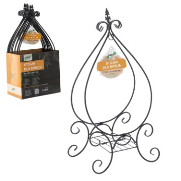 Garden Line Стойка Для Растений 49 x 34 x 101,5 См Черная, PERG-N5516 - Home Club