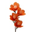 Garden Line Декоративный цветок — Магнолия, 4 цветка, 93 см, оранжевая, TER3105 - Home Club, изображение 3
