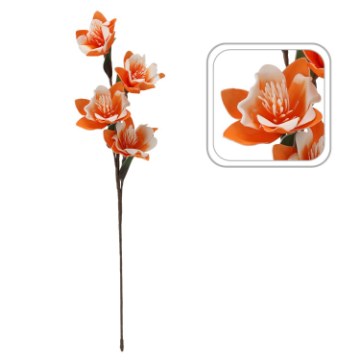 Garden Line Декоративный цветок — 86 см, оранжевый, TER3129 - Home Club