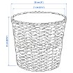 ИКЕА Горшок FRIDFULL ФРИДФУЛ, 906.282.85 - Home Club, изображение 7