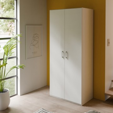 Forte Шафа 90 см Econobox 2, біла, ECBS921-120 - Home Club