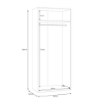 Forte Шафа 90 см Econobox 2, біла, ECBS921-120 - Home Club, Зображення 20