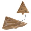 Chomik Фарфоровая тарелка 29,3 × 33,2 × 3,5 см с изображением елки «Winter Coffee», LIL6883 - Home Club, изображение 2
