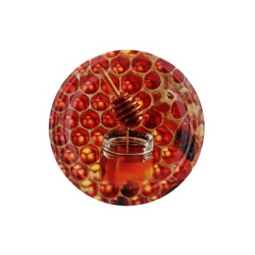 Chomik Kpl. 10 Крышек Fi 82 Банка С Медом Honey Dark /089/, CAPL82KPL089 - Home Club