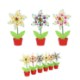 Garden Line Ветряная мельница с божьей коровкой, 9 x 15 см, набор из 3 цветов, AKI0384 - Home Club