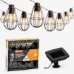 Garden Line Сонячна гірлянда для саду, довжина 2 + 1,8 м, Loft, 10 світлодіодів, теплий білий колір, SOL3644 - Home Club, зображення 4