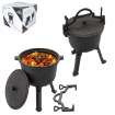 Chomik Чугунный Мощный Котел 8 Л, 27,5 X 21 См, BBQ3710 - Home Club, изображение 3