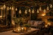 Garden Line Солнечная гирлянда для сада, длина 2 + 3,8 м, Moza 20 Led, теплый белый свет, SOL3545 - Home Club, изображение 4