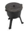 Chomik Охотничий котел из чугуна, объем 5 л, размеры 24,5 x 16 см, BBQ3703 - Home Club, изображение 8
