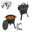 Chomik Охотничий котел из чугуна, объем 5 л, размеры 24,5 x 16 см, BBQ3703 - Home Club, изображение 14