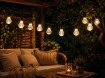 Garden Line Солнечная гирлянда для сада, длина 2 + 1,8 м, полоски, 10 светодиодов, теплый белый свет, SOL3613 - Home Club, изображение 5