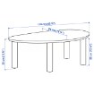 ИКЕА Кофейный столик ÖRTRÄSK, 106.358.45 - Home Club, изображение 7