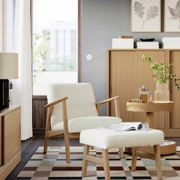 ИКЕА Кресло EKENÄSET, 306.243.32 - Home Club