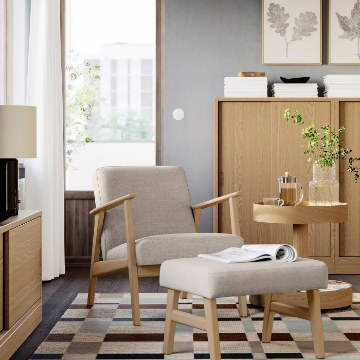 ИКЕА Кресло EKENÄSET, 106.243.28 - Home Club