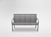 Garden Line Садова Лавка 125 x 60 x 80 Темна, MEB5842 - Home Club, Зображення 3