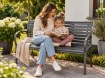 Garden Line Садова Лавка 125 x 60 x 80 Темна, MEB5842 - Home Club, Зображення 8