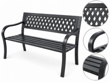 Garden Line Лавка Для Саду 125 x 53 x 77 см, MEB2903 - Home Club