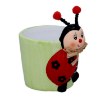 Garden Line Садовая Фигурка — Божья Коровка / Пчела В Горшке 8,7 × 7,3 × 10,2 См, GOT5525 - Home Club, изображение 3