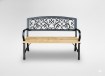 Garden Line Скамейка для сада 120 x 56 x 87 см, MEB2934 - Home Club, изображение 4