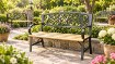 Garden Line Скамейка для сада 120 x 56 x 87 см, MEB2934 - Home Club, изображение 9