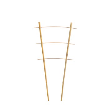 Garden Line Двойная бамбуковая лестница 45 см, BAM3106 - Home Club