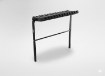 Garden Line Складная скамейка, длина 86 см, черная, MEB8299 - Home Club, изображение 4