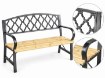 Garden Line Скамейка для сада 120 x 56 x 85 см, MEB2941 - Home Club, изображение 2