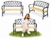 Garden Line Скамейка для сада 120 x 56 x 85 см, MEB2941 - Home Club, изображение 3