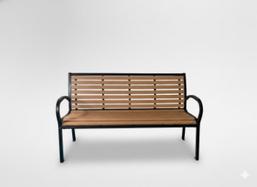 Garden Line Садова Лавка 125 x 60 x 80 См Брунатна, MEB0865 - Home Club