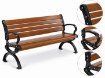 Garden Line Алюмінієва садова лавка «Cowper» 150 × 60 × 78 см, ATO4102 - Home Club, Зображення 6