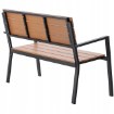 Garden Line Садова Лавка 118 x 54 x 77 См Брунатна, MEB0810 - Home Club, Зображення 3