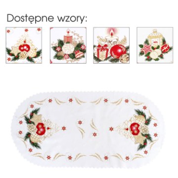 Chomik Серветка 30X50 См 1 шт! Різдво, DEC405A3 - Home Club
