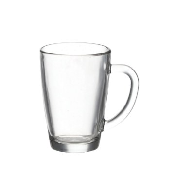 Chomik Скляна чашка з вушком, 365 мл, Imperial, IND5372 - Home Club