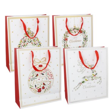 Chomik Сумка по сниженной цене от Bożonar. «Merry Christmas» 26 × 32 × 10 см, различные дизайны, BAG7293 - Home Club