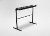 Garden Line Складная скамейка длиной 86 см с опорой - черная, MEB8305 - Home Club, изображение 4