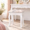 Chomik Табурет Vintage Белый 38 x 28 x 45 см, PHO8447 - Home Club, изображение 5