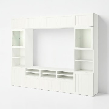 ІКЕА Комбінація тумби під телевізор BESTÅ БЕСТО, 195.973.87 - Home Club