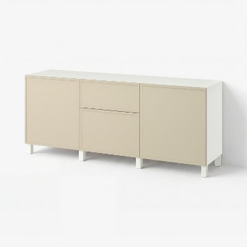 ІКЕА Комбінація з висувними ящиками BESTÅ БЕСТО, 195.977.16 - Home Club